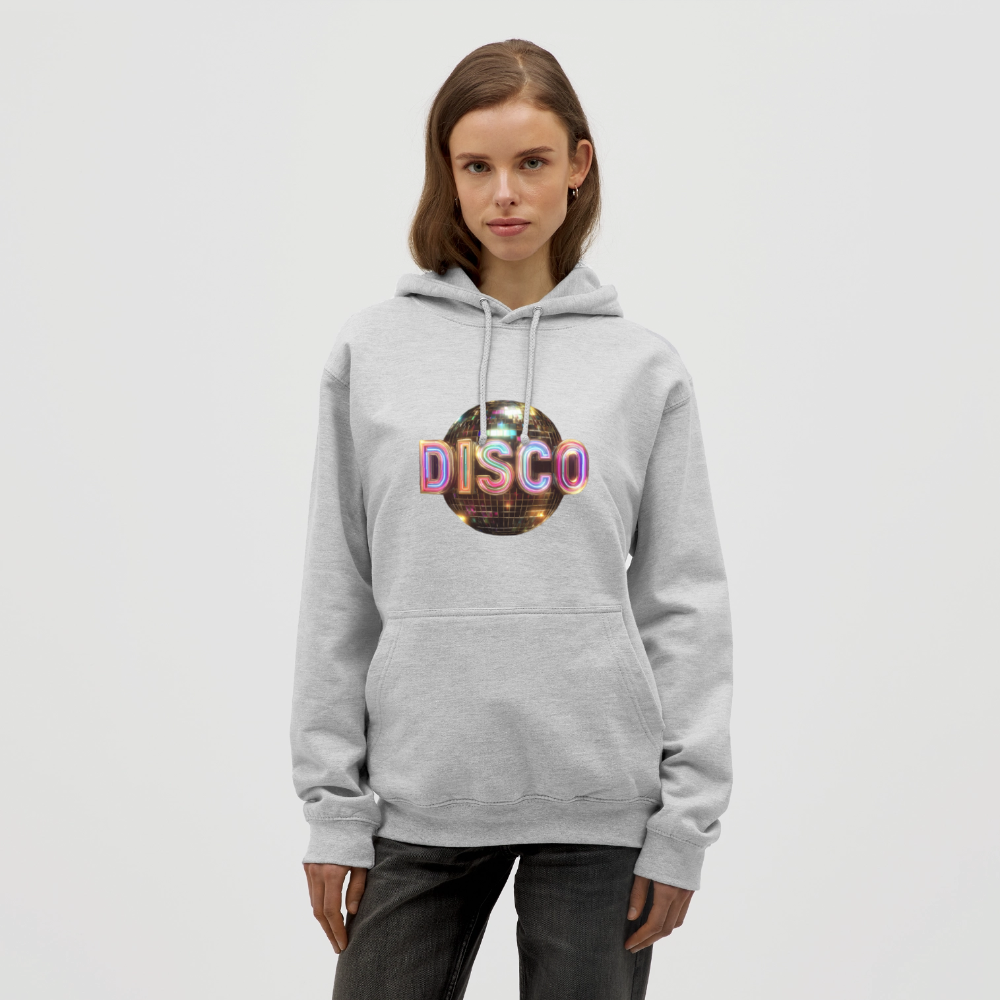 Disco Dreamscape, Luvtröja unisex - ljusgråmelerad