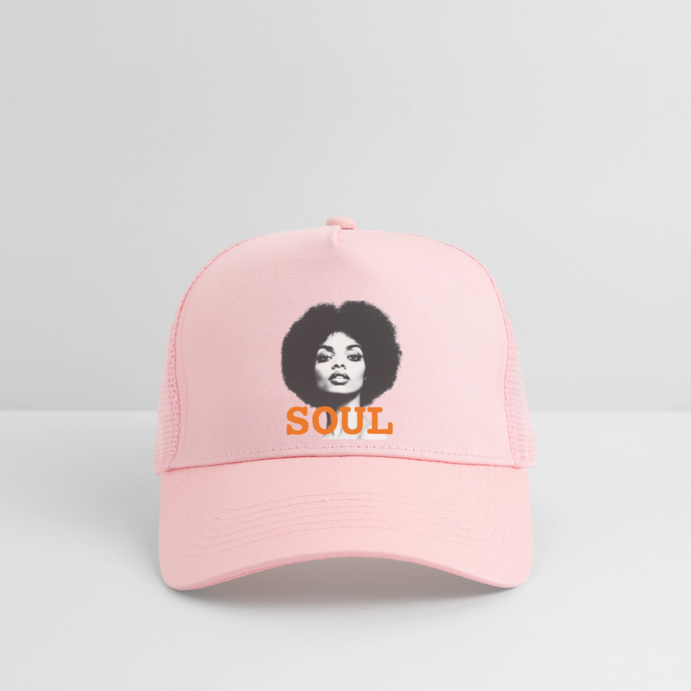 Soul PWR, Trucker Cap - ljusrosa