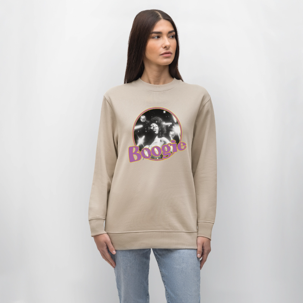 Electric Groove, Ekologisk sweatshirt CHANGER unisex från Stanley/Stella - beige