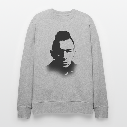 Stencil of Rebellion, Ekologisk sweatshirt CHANGER unisex från Stanley/Stella - gråmelerad