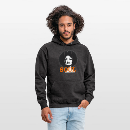 Luvtröja unisex - kolgrå