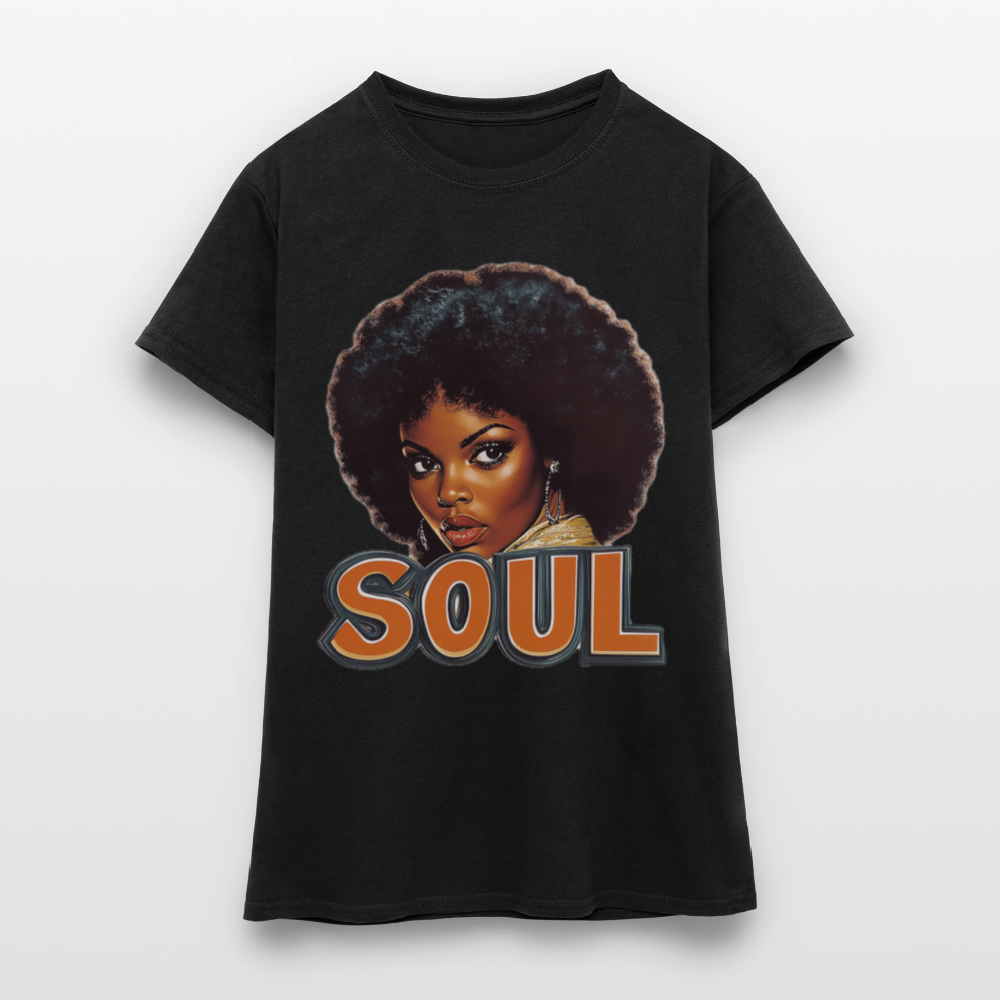 Soulful Vibes, T-shirt dam - svart