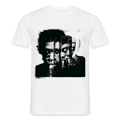 Between Breaths, T-shirt herr - vit