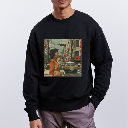 Yumi Sakamoto, Ekologisk oversizetröja RADDER unisex från Stanley/Stella - svart