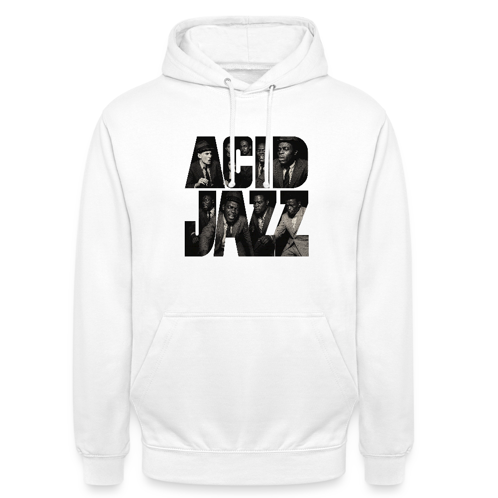 80s Club Jazzdance, Luvtröja unisex - vit