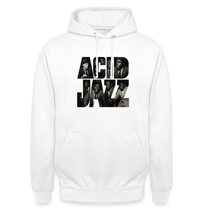 80s Club Jazzdance, Luvtröja unisex - vit