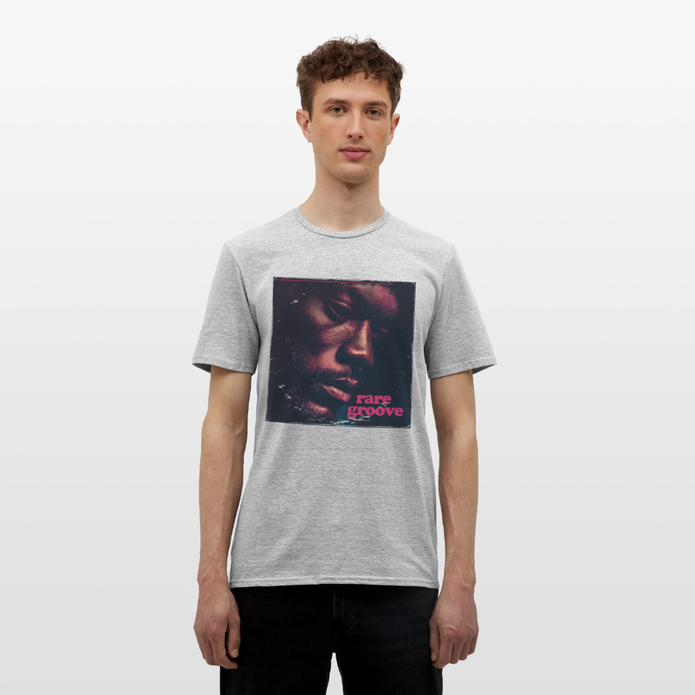 Groove Rare, T-shirt unisex - gråmelerad