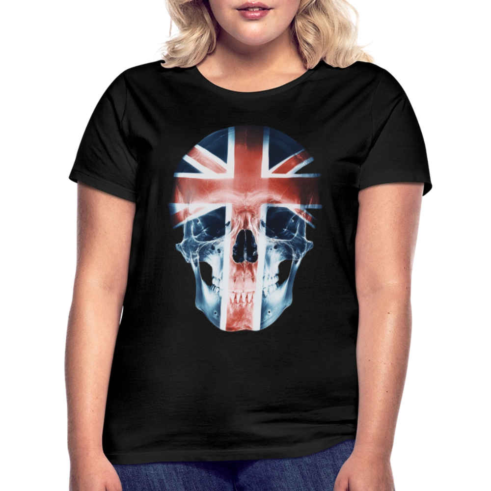 God Save the Skull, T-shirt dam - svart