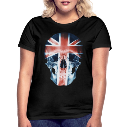 God Save the Skull, T-shirt dam - svart