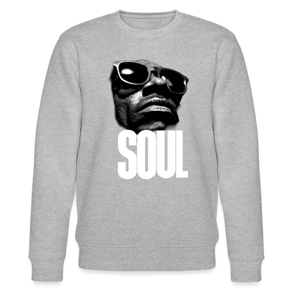 Soul Frequency, Ekologisk sweatshirt CHANGER unisex från Stanley/Stella - gråmelerad