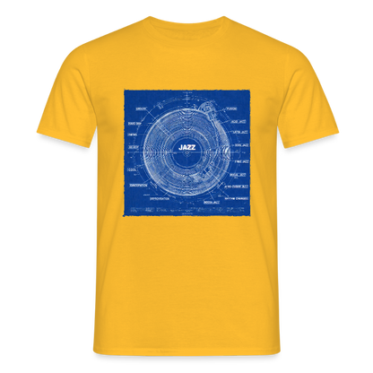 Kind of Blueprint, T-shirt unisex - gul