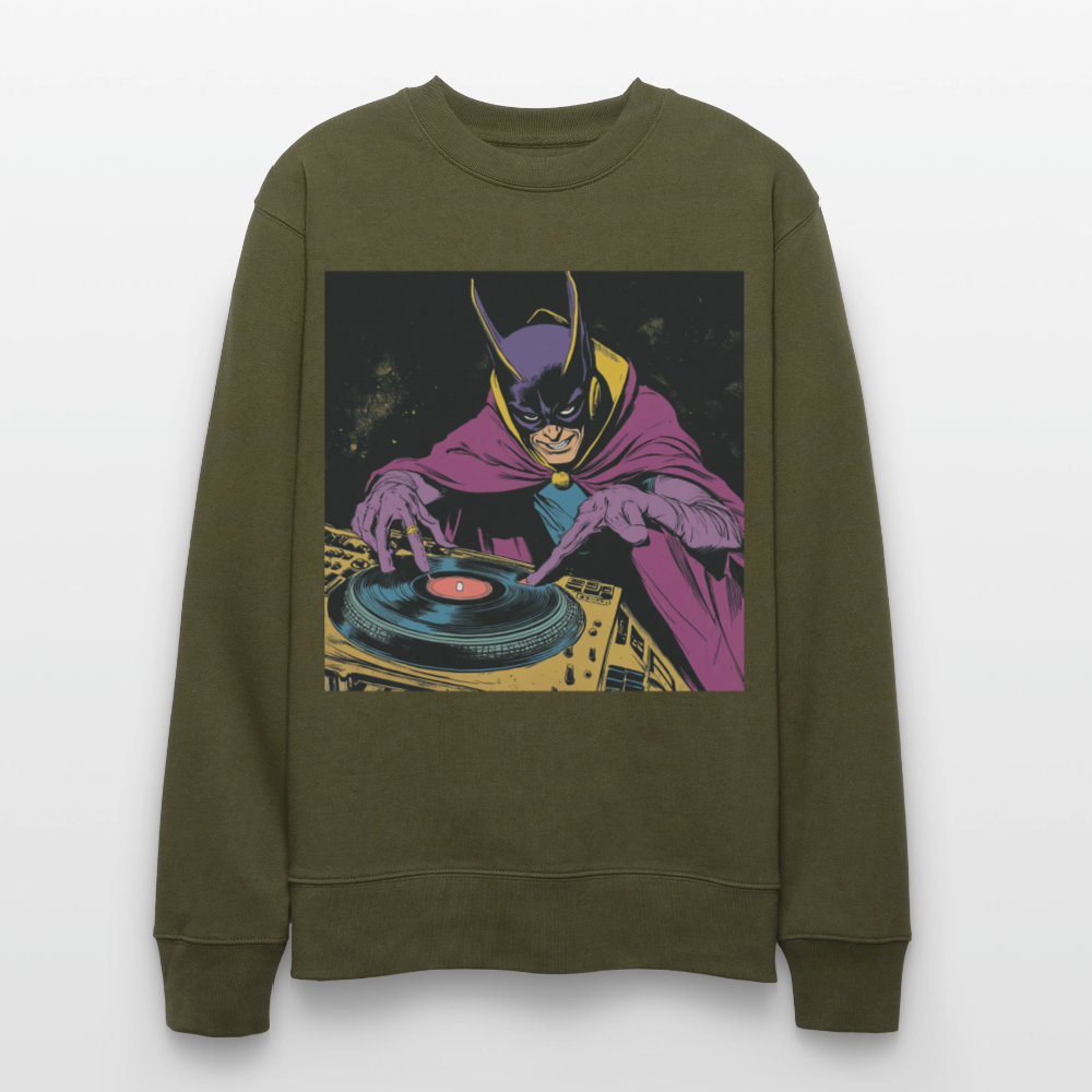 Purple Pulse, Ekologisk sweatshirt CHANGER unisex från Stanley/Stella - kaki