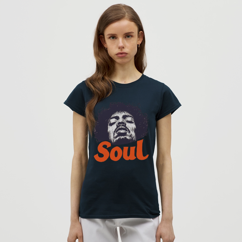 A Soul Awakening, T-shirt dam - marinblå