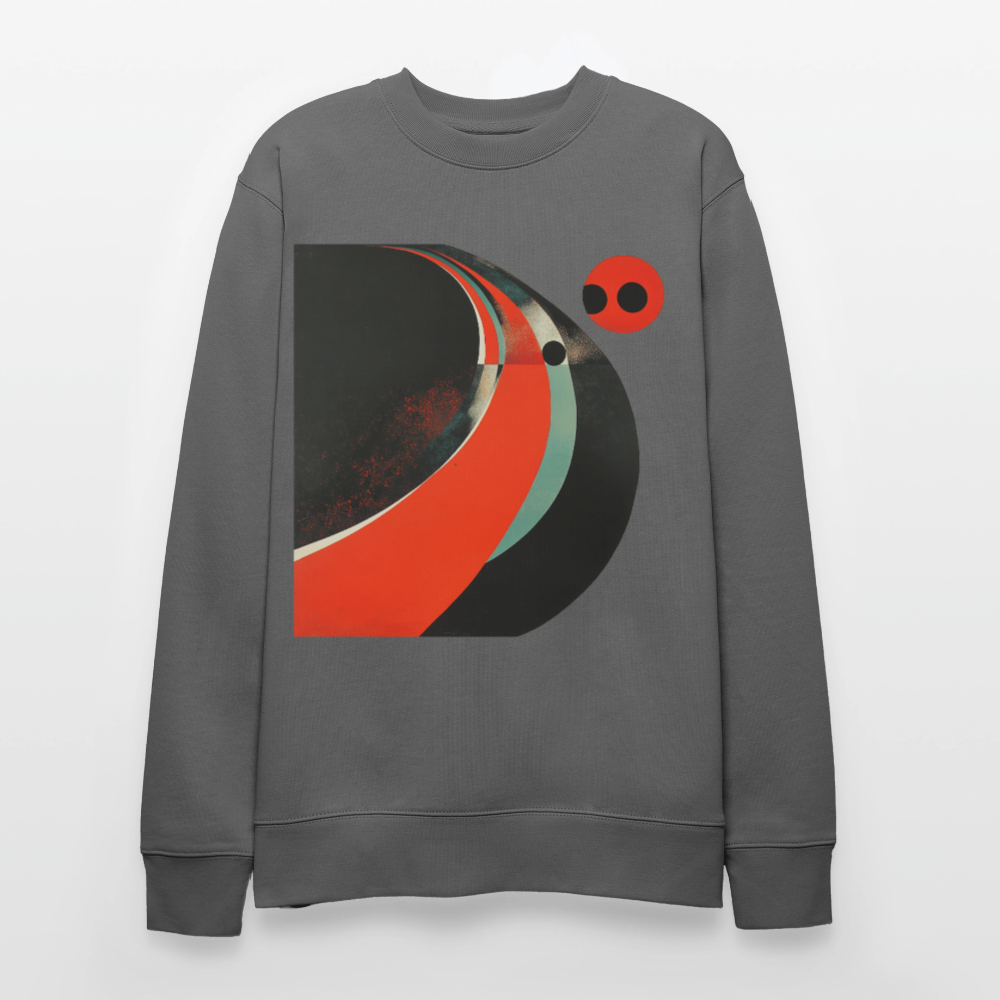 Distant Vinyl Dreams, Ekologisk sweatshirt CHANGER unisex från Stanley/Stella - kolgrå