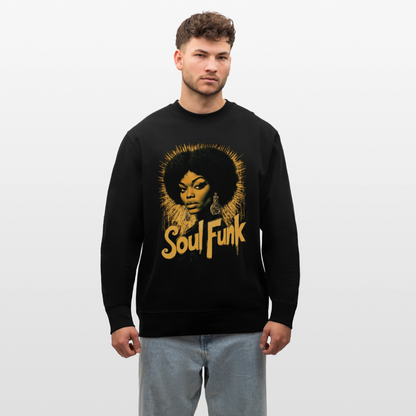 Soul Funk, Ekologisk sweatshirt CHANGER unisex från Stanley/Stella - svart