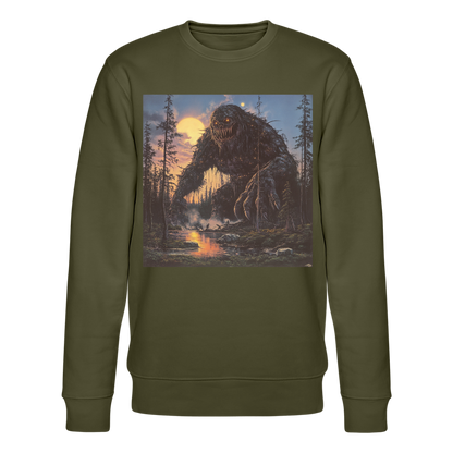 I Skuggorna av Värmland, Ekologisk sweatshirt CHANGER unisex från Stanley/Stella - kaki