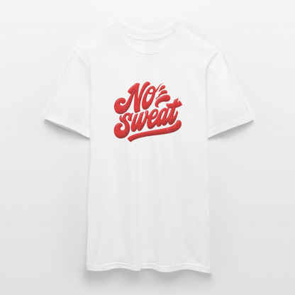 No sweat, T-shirt unisex - vit