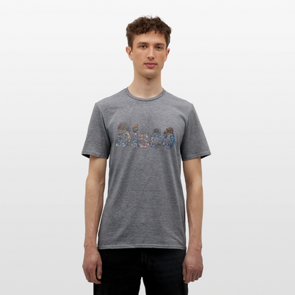 Star Dust, fades.T-shirt herr - grafitmelerad