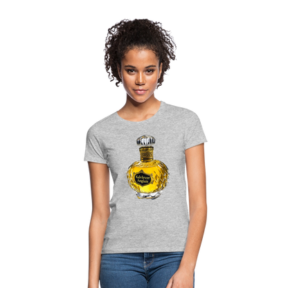 Eau de Perfume, T-shirt dam - gråmelerad