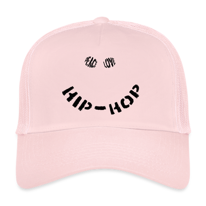 Peace, Love & Hip-Hop, Trucker Cap - ljusrosa