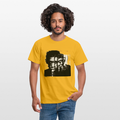Between Breaths, T-shirt herr - gul