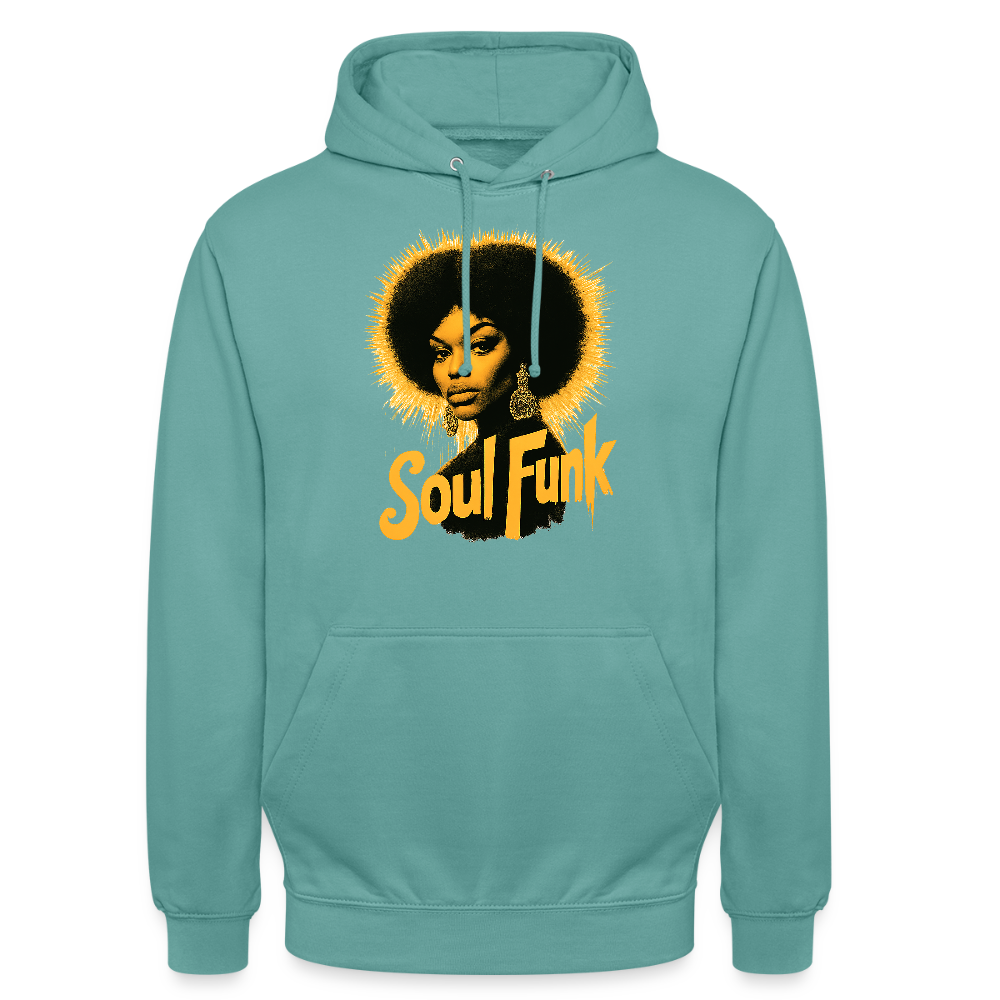 Soul Funk, Luvtröja unisex - pastellturkos