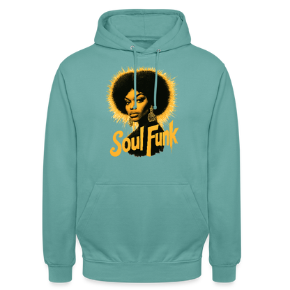 Soul Funk, Luvtröja unisex - pastellturkos