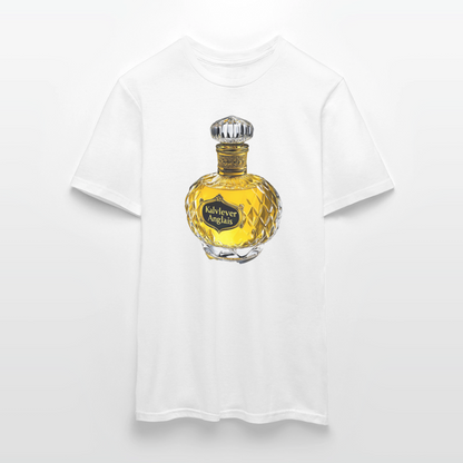 Eau de Perfume, T-shirt herr - vit