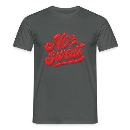 No sweat, T-shirt unisex - kolgrå