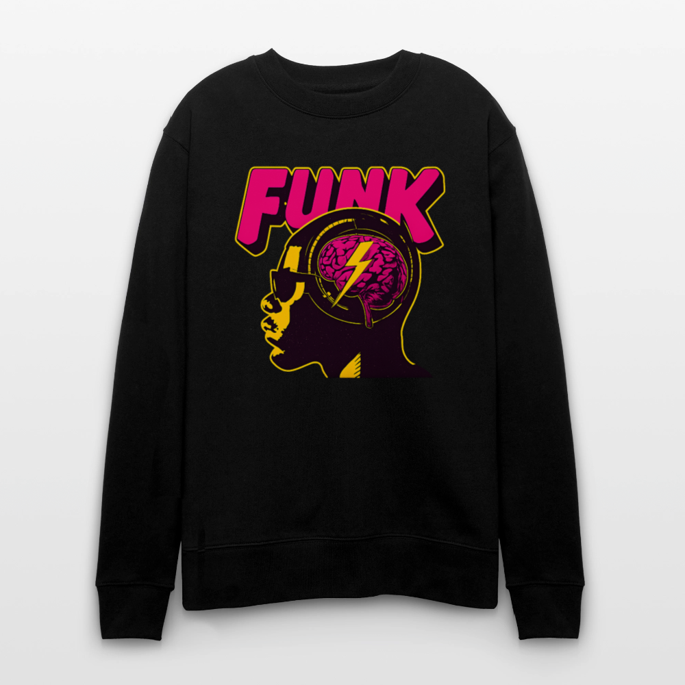 Funk Head, Ekologisk sweatshirt CHANGER unisex från Stanley/Stella - svart