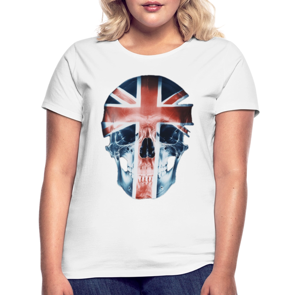 God Save the Skull, T-shirt dam - vit