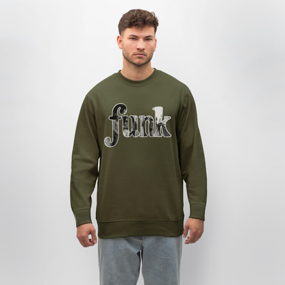 Funk Vibes, Ekologisk sweatshirt CHANGER unisex från Stanley/Stella - kaki
