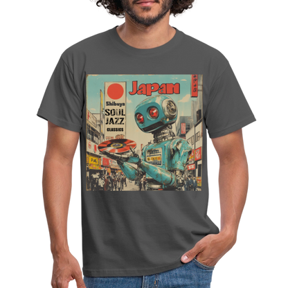 Shibuya Soul Jazz Classics, T-shirt herr - kolgrå