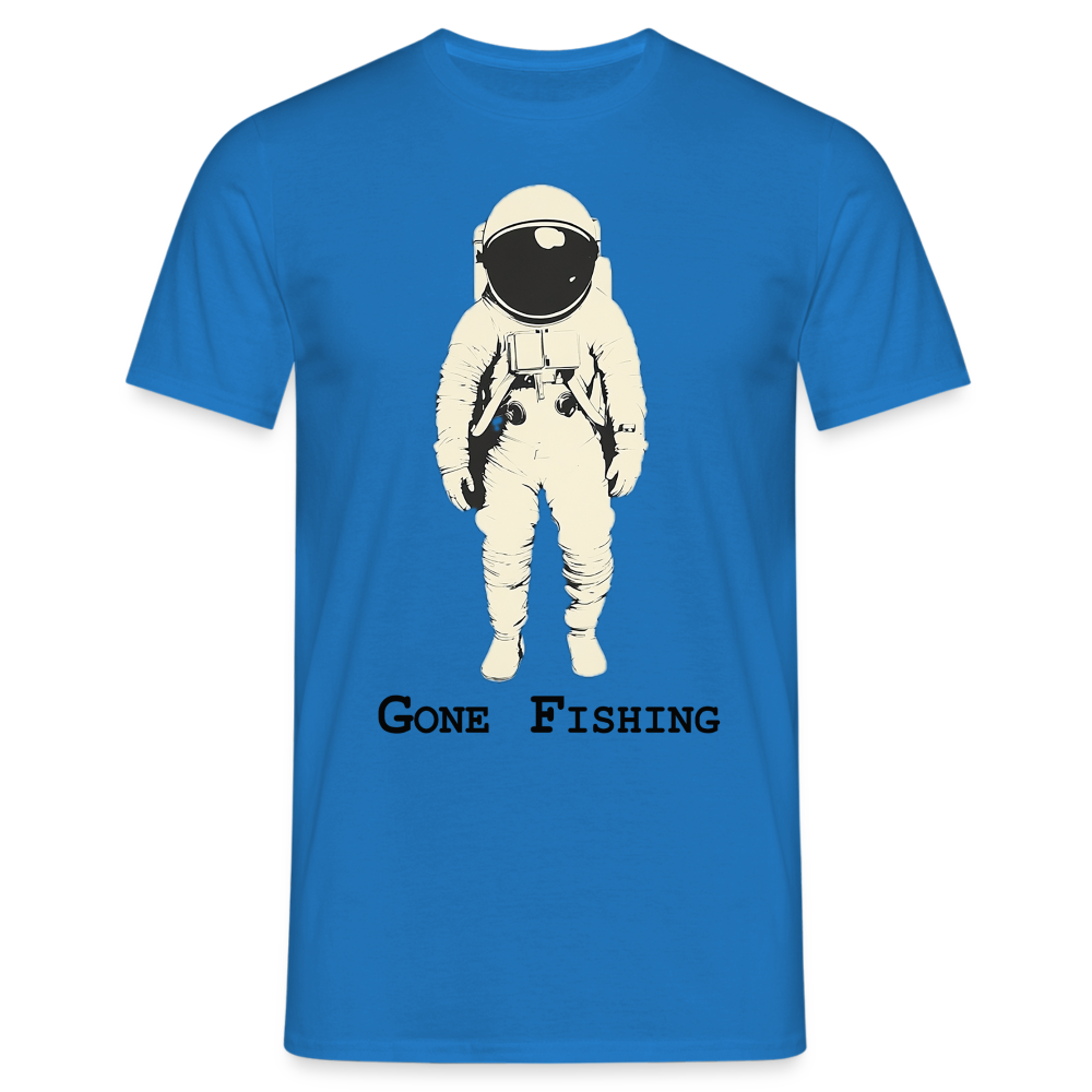 Drifting Beyond – Gone Fishing, T-shirt herr - kungsblå