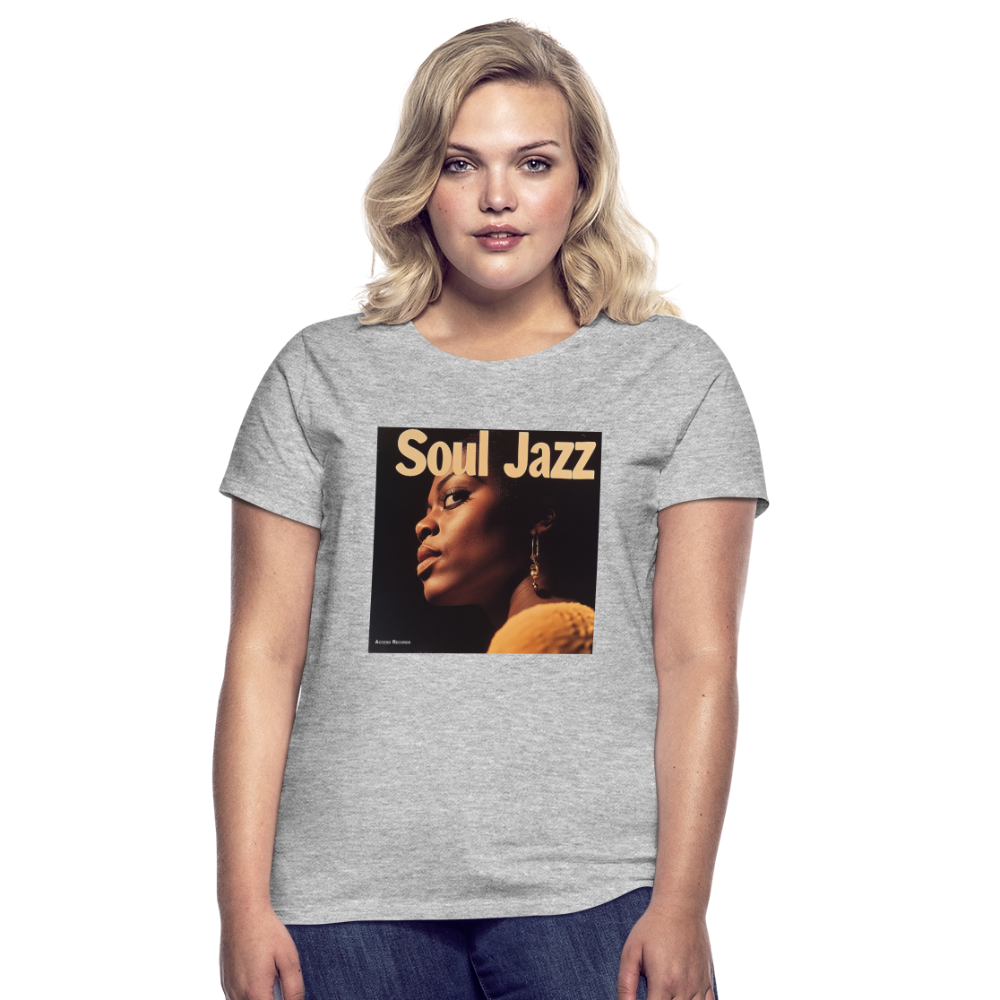 Acceso's Soul Groove: Jazz with a Beat, T-shirt dam - gråmelerad