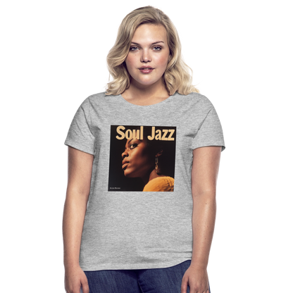 Acceso's Soul Groove: Jazz with a Beat, T-shirt dam - gråmelerad