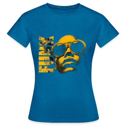 Funk Eternal, T-shirt dam - antikblå safirljung