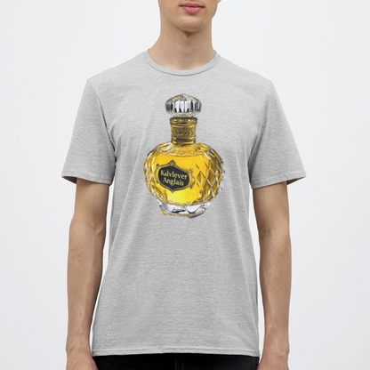 Eau de Perfume, T-shirt herr - gråmelerad