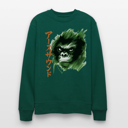 Earth Sound, Ekologisk sweatshirt CHANGER unisex från Stanley/Stella - skogsgrön