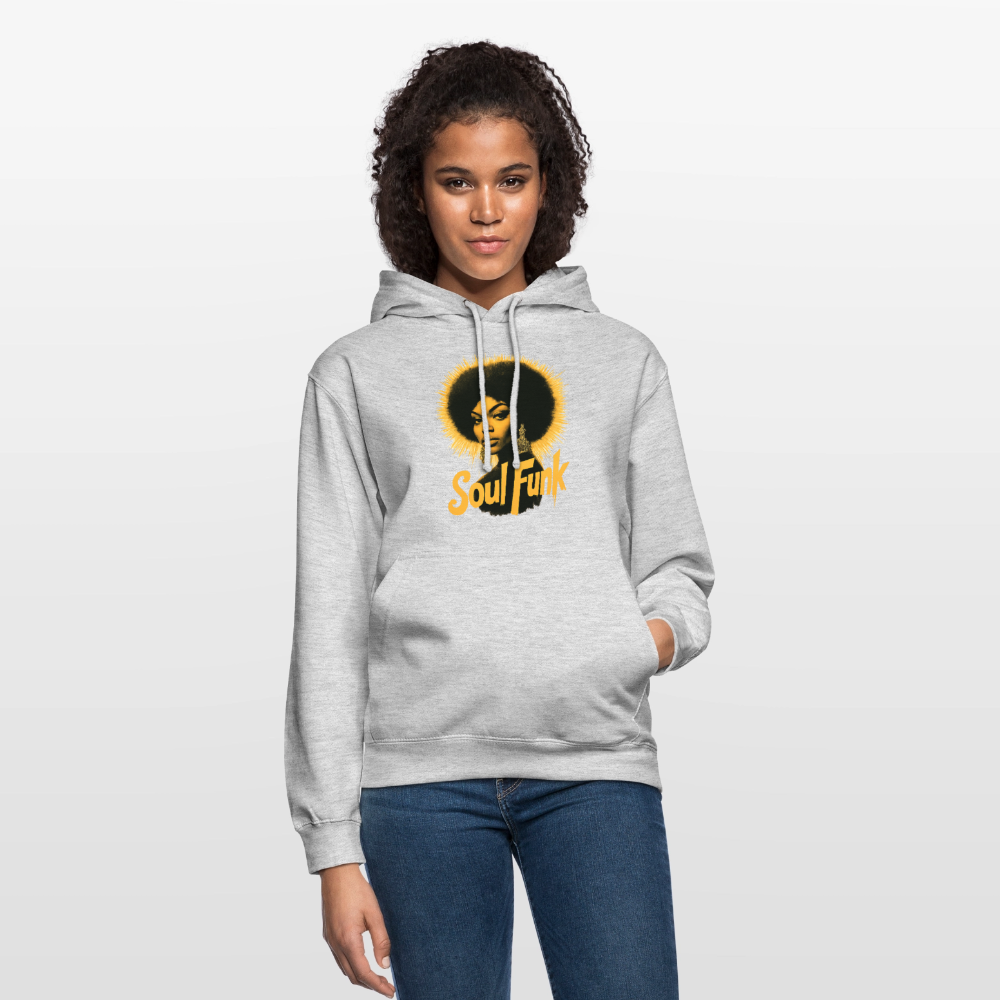 Soul Funk, Luvtröja unisex - ljusgråmelerad
