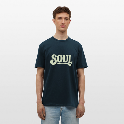 All About Soul, T-shirt unisex - marinblå