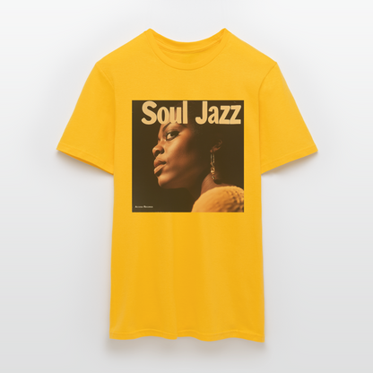 Acceso's Soul Groove: Jazz with a Beat, T-shirt herr - gul