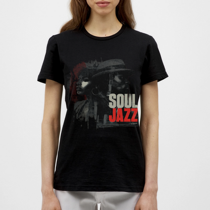 Soul Jazz Experience, T-shirt dam - svart