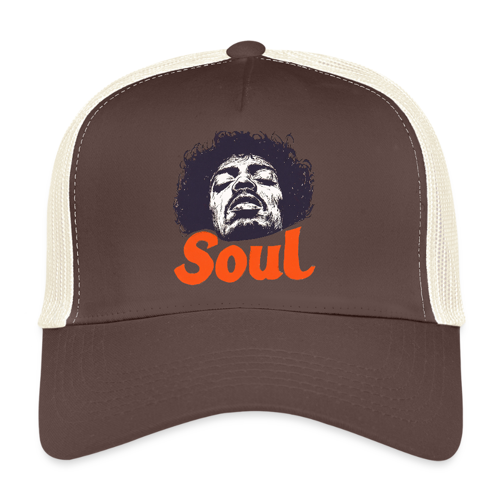 A Soul Awakening, Trucker Cap - brun/beige