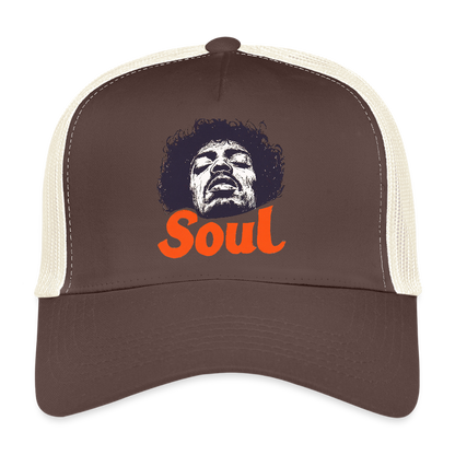 A Soul Awakening, Trucker Cap - brun/beige