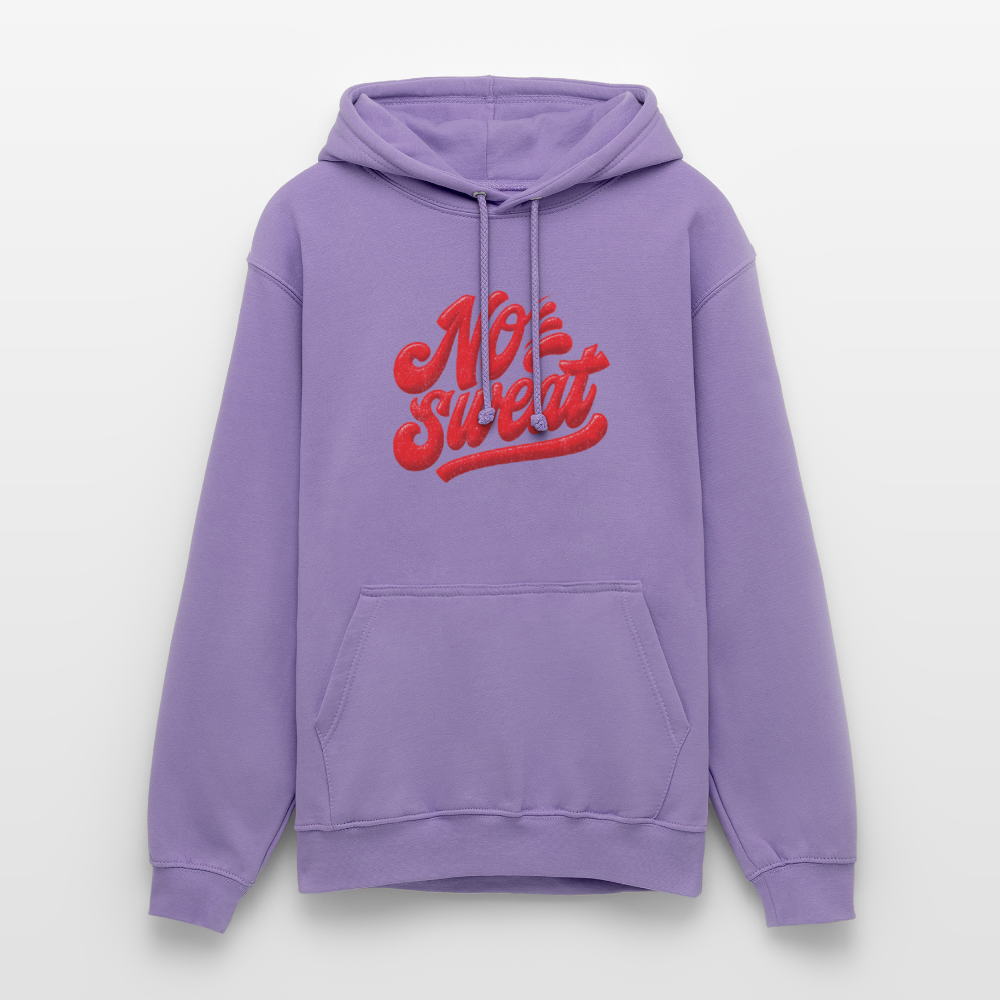 No Sweat, Luvtröja unisex - lavendel