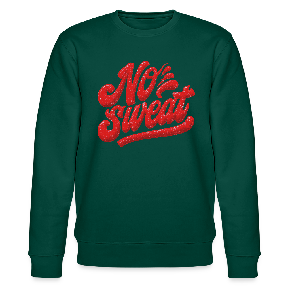 No Sweat, Ekologisk sweatshirt CHANGER unisex från Stanley/Stella - skogsgrön