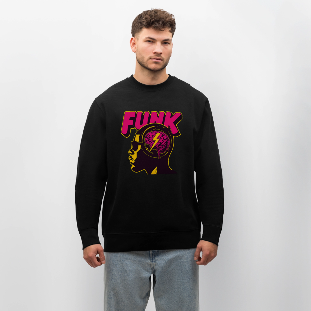 Funk Head, Ekologisk sweatshirt CHANGER unisex från Stanley/Stella - svart