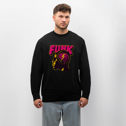 Funk Head, Ekologisk sweatshirt CHANGER unisex från Stanley/Stella - svart