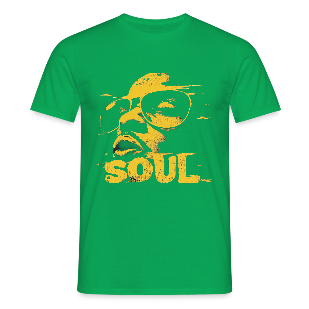 Funky Soul, T-shirt herr - kellygrön